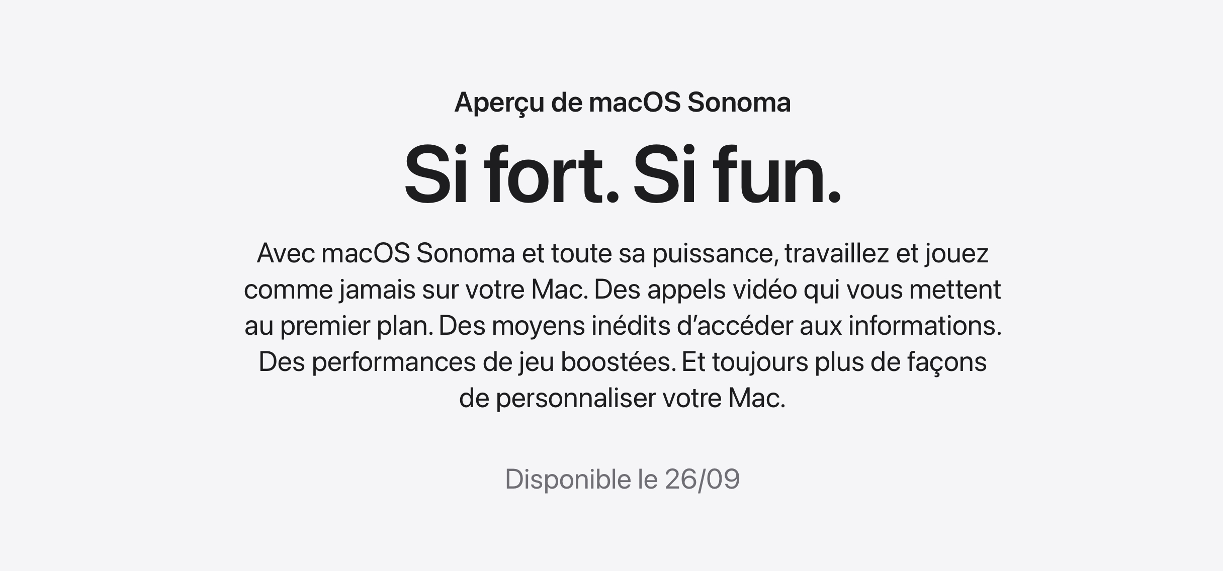 Topic Unique] macOS 14 Sonoma - 14.4 - Mac OS X - Apple - FORUM