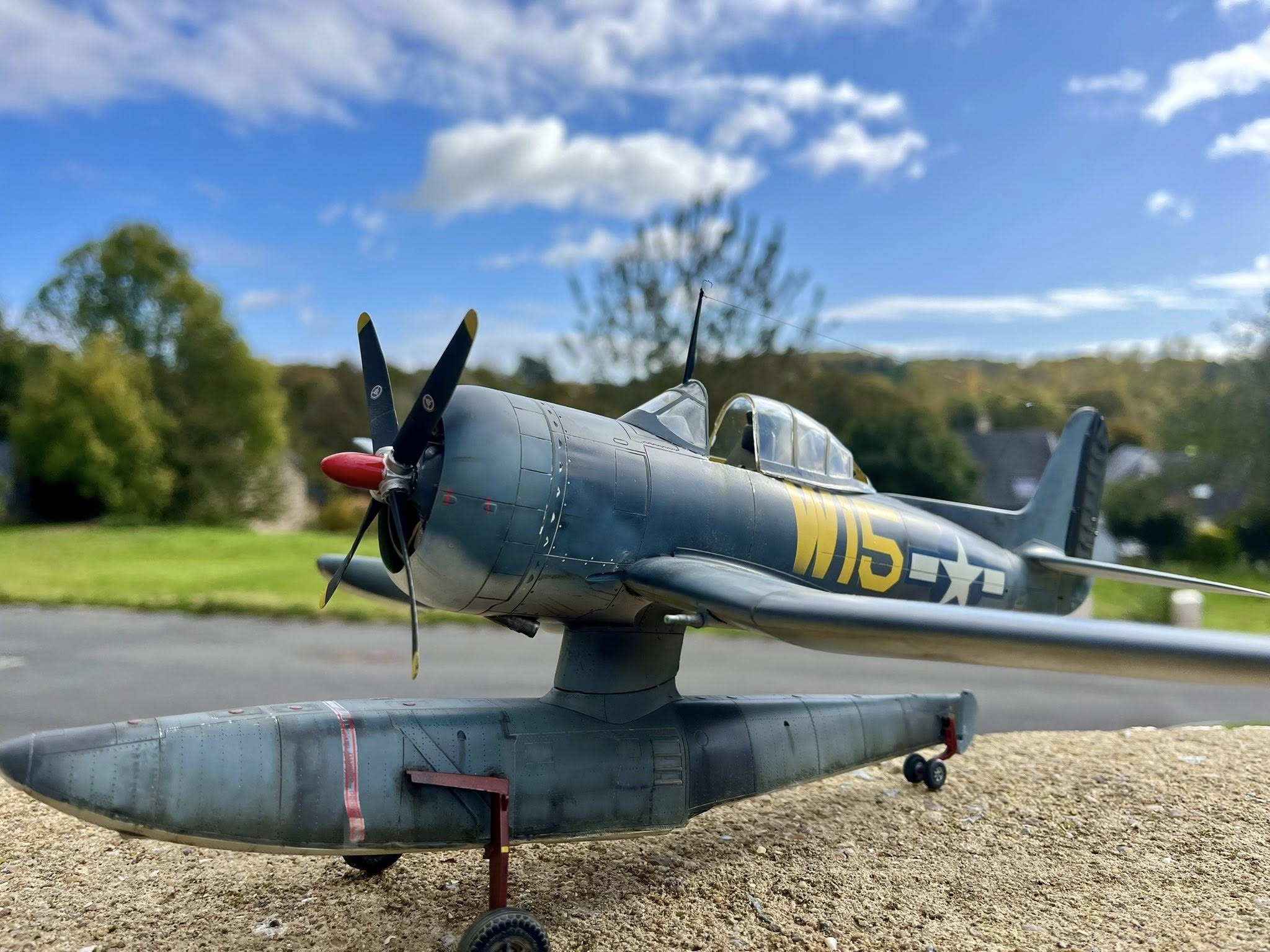 Curtiss SC-1 Seahawk 1/32 HALBERD MODEL - Ready for Inspection - Large ...