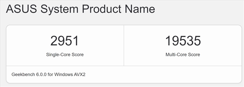 Intel Core i7-13700K : des benchmarks sous Geekbench 5