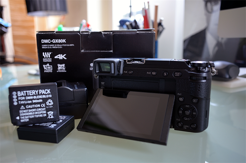 [VENDU] Panasonic DMC-GX80 noir + chargeur + 2 batteries 43643