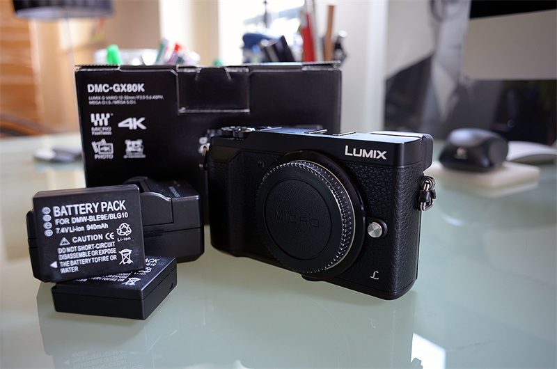 [VENDU] Panasonic DMC-GX80 noir + chargeur + 2 batteries 43645