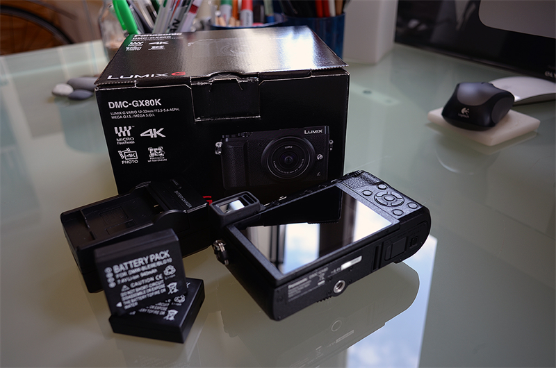 [VENDU] Panasonic DMC-GX80 noir + chargeur + 2 batteries 43646